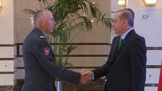 Cumhurbaşkanı Erdoğan, İsviçre Büyükelçisi Paravicini'yi Kabul Etti
