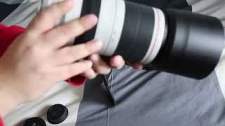 Unboxing Canon EF 100-400mm f/4.5-5.6 L IS II USM