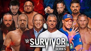 WWE2K18 Survivor Series 2017: TEAM RAW vs TEAM SMACKDOWN