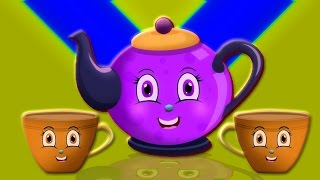 Я немного чайник | детского стишка | Nursery Rhyme For Kids | I am a Little Teapot