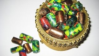 DIY Бусины из пластиковых бутылок своими руками. Мастер класс \ Beads from plastic bottles