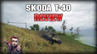 World of Tanks // SKODA T-40 Review