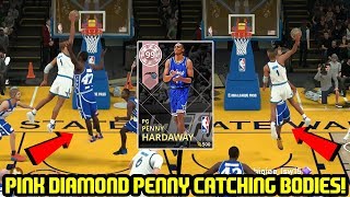 PINK DIAMOND PENNY HARDAWAY! SHAQ AND PENNY BEST DUO! NBA 2K18 MYTEAM GAMEPLAY