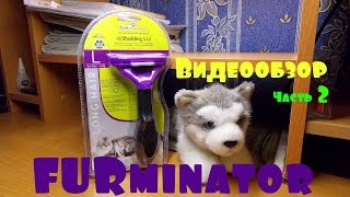 FURminator. Видеообзор. Как правильно выбрать оригинальный ФУРминатор. Часть 2.