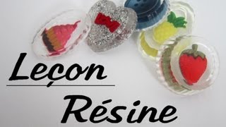 Leçon - Utilisation de la résine