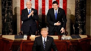 Ce qu'il faut retenir du discours de Trump devant le Congrès