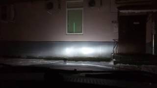 Светодиодные лампы в головном свете автомобиля "Волга" ГАЗ-3102