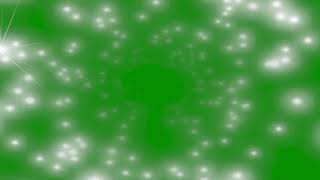 Green Screen Particles Effects Background HD Chrome Key Footage Футаж Эффект Частицы летят Хромакей