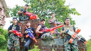 LTT Nerf War : SEAL X Warriors Nerf Guns Fight Attack Criminal Group Voracious