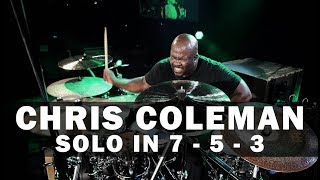 Meinl Drum Festival – Chris Coleman – Solo in 7 / 5 / 3