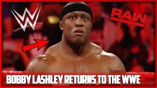 BOBBY LASHLEY RETURNS TO WWE 2018 (WWE RAW 4/9/2018 RESULTS) BOBBY LASHLEY RETURNS 2018