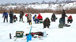 Вояж в Артемовские луга. РЫБАЛКА СО ЛЬДА