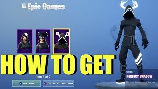 How To Get Shadow Rising pack Fortnite (Shadow Rising Pack Gameplay) Skully, Perfect wings