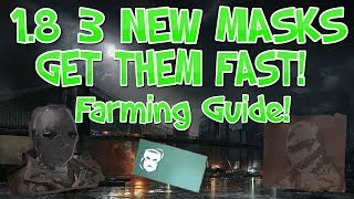 The Division 1.8 - 3 NEW MASKS & FASTEST WAY TO GET THEM! - QUICK FARMING GUIDE!