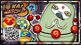 ➤OBTENIR LE LÉGENDAIRE SAINCOPE FACILEMENT + QR CODE PIÈCES (sushis, tempura..) [Yo-kai Watch 3 DUO]