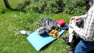 Die Ausrüstung für den Corfu Trail