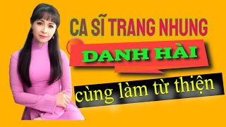 Nghe si hài Minh Beo, Thanh Tung, Trang Nhung den binh vien Cho Ray