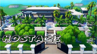 Rainbow 6 Siege "House" Remake: Modern Version | Hostage Game Mode (Fortnite Battle Royale)