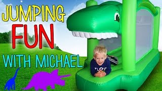 Little Tikes Dino Bouncer Playtime Fun with Michael