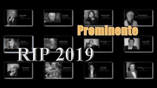 Verstorbene Prominente 2019