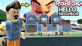"HELLO NEIGHBOR FULL GAME" (Hello Neighbor in Roblox, Roblox Hello Neighbor Gameplay)