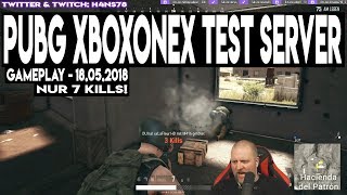 PUBG Xbox One X Test Server Gameplay vom 18 05 2018 | DEUTSCH