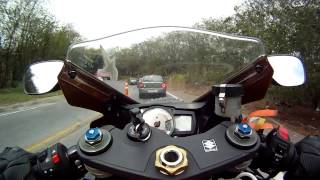 Srad 750 acelerando a mais de 200km em morungaba....