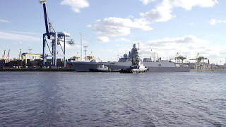 2017-05-08 - Приход фрегата "Адмирал Горшков" пр 22350