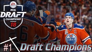 NHL18  HOCKEY ULTIMATE TEAM -DRAFT