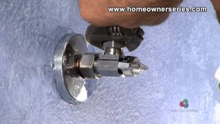 How to Fix a Toilet - Water Supply Valve Replacement - Part 2 of 2