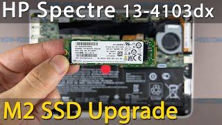 HP Spectre 13-4103dx How to install or upgrade M2 SSD