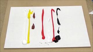 Pintura abstracta figurativa / barco abstracto 07 /espátula  / acrílicos