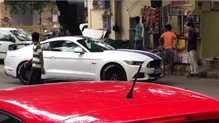 Mustang Got Busted In DELHI?? | Supercars Meet | NASA