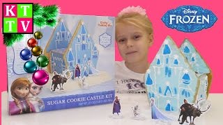 ✿ #Frozen Winter Cookie #Castle Kit / Делаем сами #Пряничный домик - Зимний #замок #Анны и #Эльзы