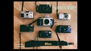 POINT AND SHOOT GRAIL! ALL UNDER $30 (FILM CAMERA THRIFTING)