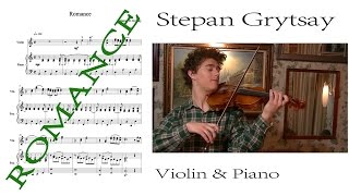 Romance for Violin & Piano [Sheet Music]