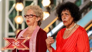 Nicole and Louis join Just Us but can they get 4 yeses? | Auditions Week 4 | The X Factor 2017