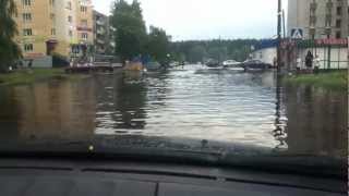 Потоп. Ярославль. 08.06.2012. ул. Орджоникидзе