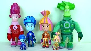 Фиксики игрушки Нолик Симка Папус и Мася - Обзоры игрушек. Fixiki