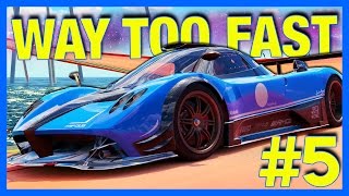 Forza Horizon 3 Hot Wheels : MONSTER CARS!! (Part 5)