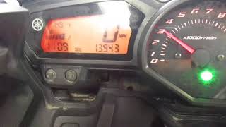 Starting Wrecked 2009 Yamaha FZ6R w/ 13,943 Miles #1117