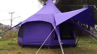 Tenda Onion Untuk Area Glamping atau Camping Ground