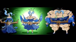 Anime Muscle Girl Compilation