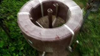 Разматыватель для труб теплого пола своими руками Uncoiler for pipe warm floor with their hands