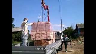 Аренда спецтехники в оренбургской обл  Работа манипулятора