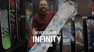 Never Summer Infinity 2019 Snowboard Review - Tactics.com