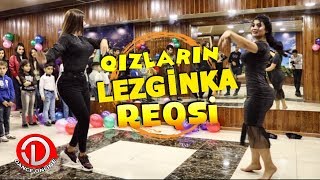 Lezginka reqsi ilə Qizlar bir birinə meydan Oxudu