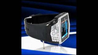 Ultra Thin 1.55 Inch Screen Quad Band Watch Cell Phone with Keypad and 2.0M Camera
