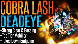 【Path of Exile 3.9】Cobra Lash Deadeye –Build Guide– Devastating Clear Speed | Strong Single Target!