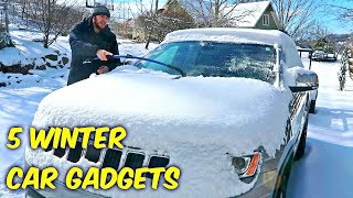 5 Winter Car Gadgets put to the Test!